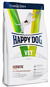 Сухой Корм Happy Dog Vet Hepatic для собак. Ветеринарная диета для поддержания и снятия нагрузки с печени.