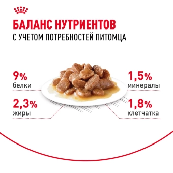 Корм для стерилизованных взрослых кошек Royal Canin Sterilised Корм консервированный , соус
