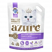 Силикагелевый наполнитель Azure для избирательных кошек гигиенический без запаха Силикагелевый наполнитель Azure для избирательных кошек гигиенический без запаха