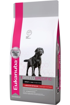 Eukanuba Dog Labrador Retriever корм сухой для взрослых собак породы лабрадор ретривер от года