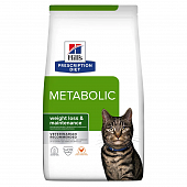 Сухой Корм Hill's Prescription Diet Metabolic для кошек. Улучшение метаболизма и контроль веса