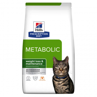 Корм Hill's Prescription Diet Metabolic для кошек. Улучшение метаболизма и контроль веса