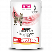 Влажный корм для кошек PRO PLAN® VETERINARY DIETS DM ST/OX Diabetes Management при сахарном диабете, с курицей, в соусе