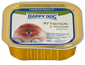 Паштет Happy Dog для собак мелких пород Ягненок с рисом