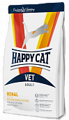 Сухой Корм Happy Cat Vet Renal для кошек. Ветеринарная диета при почечной недостаточности