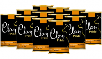 Банки Clan Pride для собак с желудочками индейки