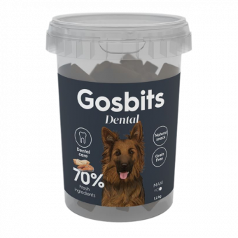 Лакомство GOSBITS DENTAL MAXI для собак крупных пород