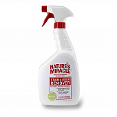 Спрей Nature's Miracle Pet Stain&Odor Remover устраняет неприятные запахи и пятна
