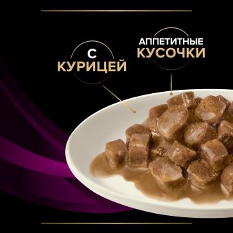 Влажный корм для кошек PRO PLAN® VETERINARY DIETS UR ST/OX Urinary при болезнях мочевыводящих путей, с курицей