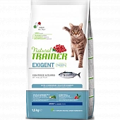 Сухой Корм Natural Trainer Exigent Cat Ocean Fish для привередливых кошек с океанической рыбой