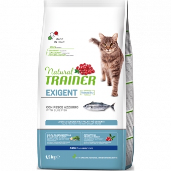 Корм Natural Trainer Exigent Cat Ocean Fish для привередливых кошек с океанической рыбой