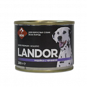 Консервы Landor Dog для собак с индейкой и черникой Консервы Landor Dog для собак с индейкой и черникой