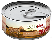 Банки BioMenu kitten для котят паштет мясное ассорти Банки BioMenu kitten для котят паштет мясное ассорти