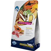 Сухой Корм Farmina N&D Cat Tropical Selection Lamb Neutered для стерилизованных кошек и...