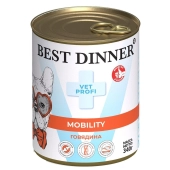 Консервы Best Dinner Vet Profi Exclusive Mobility для собак для опорно-двигательного...