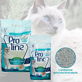 Наполнитель Proline для кошек с ароматом марсельского мыла