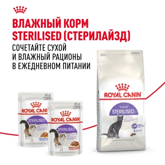Корм для кошек Royal Canin Sterilised 37 сухой сбалансированный для стерилизованных кошек