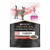 Влажный корм для кошек PRO PLAN® VETERINARY DIETS DM ST/OX Diabetes Management при сахарном диабете, с говядиной,в соусе