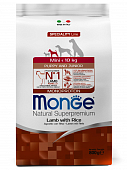 Сухой Корм Monge Speciality Line Puppy Mini для щенков мелких пород с ягнёнком, рисом и картофелем