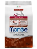Корм Monge Dog Speciality Line Mono Mini монопротеиновый для щенков и беременных собак...