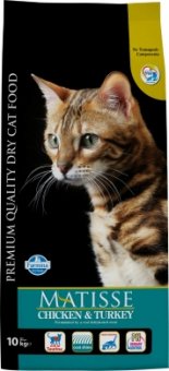 Корм Farmina Matisse Chicken&Turkey для взрослых кошек с курицей и индейкой