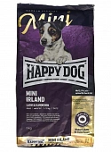 Сухой Корм Happy Dog Mini Irland Ирландия для взрослых собак малых пород с лососем и кроликом