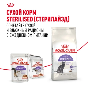 Корм для стерилизованных взрослых кошек Royal Canin Sterilised Корм консервированный , соус