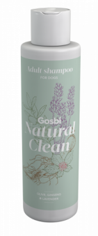 Шампунь GOSBI Natural Clean из натуральных компонентов для взрослых собак