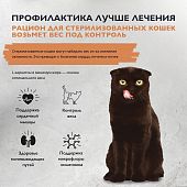 Сухой Корм Brit Care Cat Sterilised Weight Control для для стерилизованных кошек с морской рыбой и индейкой для контроля веса