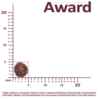Корм Award для котят и кормящих кошек с индейкой и курицей с рыбьим жиром и семян