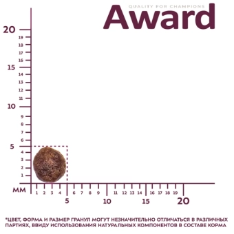 Корм Award для котят и кормящих кошек с индейкой и курицей с рыбьим жиром и семян