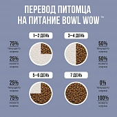 Сухой Корм Bowl Wow для котят полнорационный с индейкой, курицей и черникой