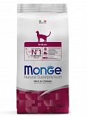 Сухой Корм Monge Cat Indoor для домашних кошек с курицей