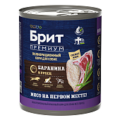 Банки Brit Premium by Nature для собак всех пород с бараниной и рубцом