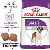 Royal Canin Giant Adult корм сухой для взрослых собак очень крупных размеров от 18...