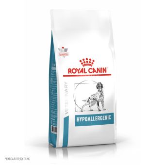 Royal Canin HYPOALLERGENIC (Гипоаллердженик) для собак при пищевой аллергии или пищевой непереносимости