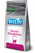 Сухой Корм Farmina Vet Life Cat Struvit Management для кошек при рецидивах мочекаменной болезни и идиопатическом цистите