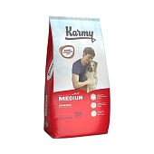 Сухой Корм Karmy Medium Junior для щенков средних пород с телятиной Сухой Корм Karmy Medium Junior для щенков средних пород с телятиной