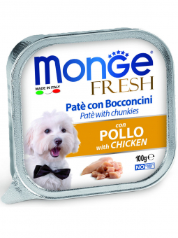 Ламистеры Monge Dog Fresh для собак с курицей