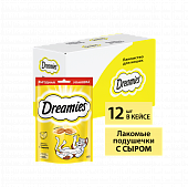 Лакомство Dreamies для кошек с сыром