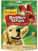 Лакомство Friskies Beggin’Strips для взрослых собак с ароматом бекона Лакомство Friskies Beggin’Strips для взрослых собак с ароматом бекона