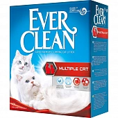 Комкующийся наполнитель Ever Clean Multiple Cat с ароматизатором, для нескольких кошек