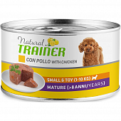 Консервы Natural Trainer Dog Small&Toy Maturity Chicken для пожилых собак мелких и миниатюрных пород