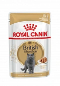 Паучи Royal Canin British Shorthair Adult для взрослых кошек породы Британская короткошерстная Паучи Royal Canin British Shorthair Adult для взрослых кошек породы Британская короткошерстная