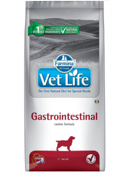 Корм Farmina Vet Life Gastrointestinal для собак. Лечение ЖКТ