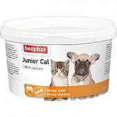 Минеральная смесь Beaphar Junior Cal для котят и щенков Минеральная смесь Beaphar Junior Cal для котят и щенков