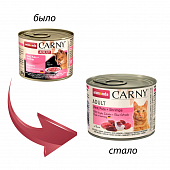 Консервы Animonda Carny Adult для кошек с индейкой и креветками