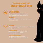 Паучи Enso Daily Diet для взрослых кошек с профилактикой МКБ кусочки в соусе с уткой Паучи Enso Daily Diet для взрослых кошек с профилактикой МКБ кусочки в соусе с уткой