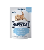 Паучи Happy Cat для котят с курочкой и морковью