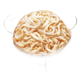 Паучи Inaba Chiao Kinnodashi для кошек с куриным филе и мальками ширасу